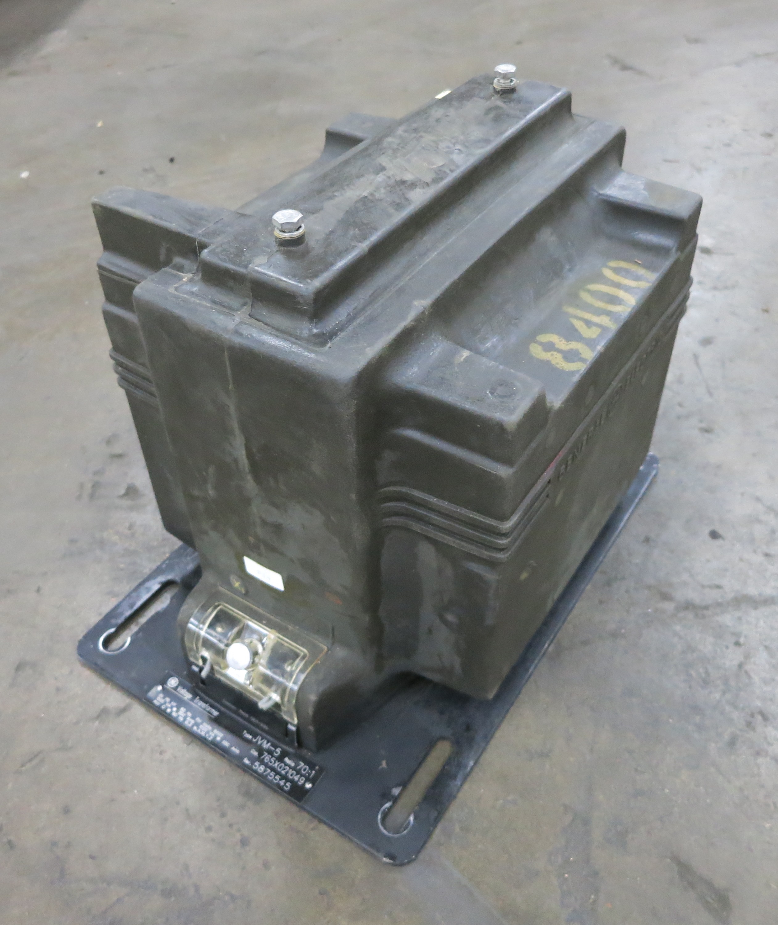 GE 765X021049 JVM-5 Voltage Transformer Ratio 70:1 8400V Potential JVM5 CT  8400 (DW4818-6)